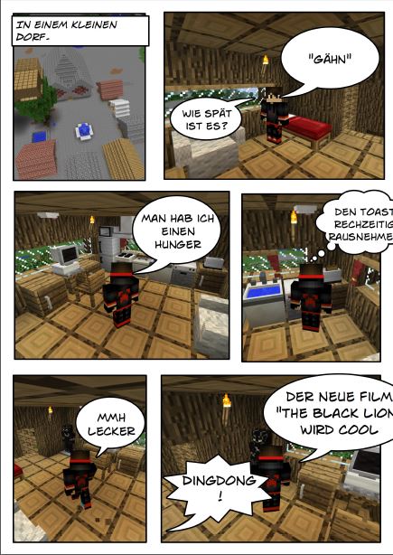 Mein Minecraft-Comic